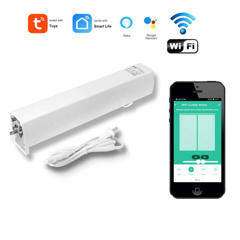 Remote Control Smart Curtain Motor Home Electric Automatic Window Curtain System